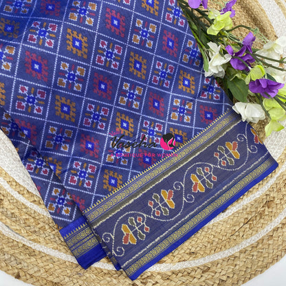 Semi Patola | Printed Silk Saree - Combo - VVSPS002