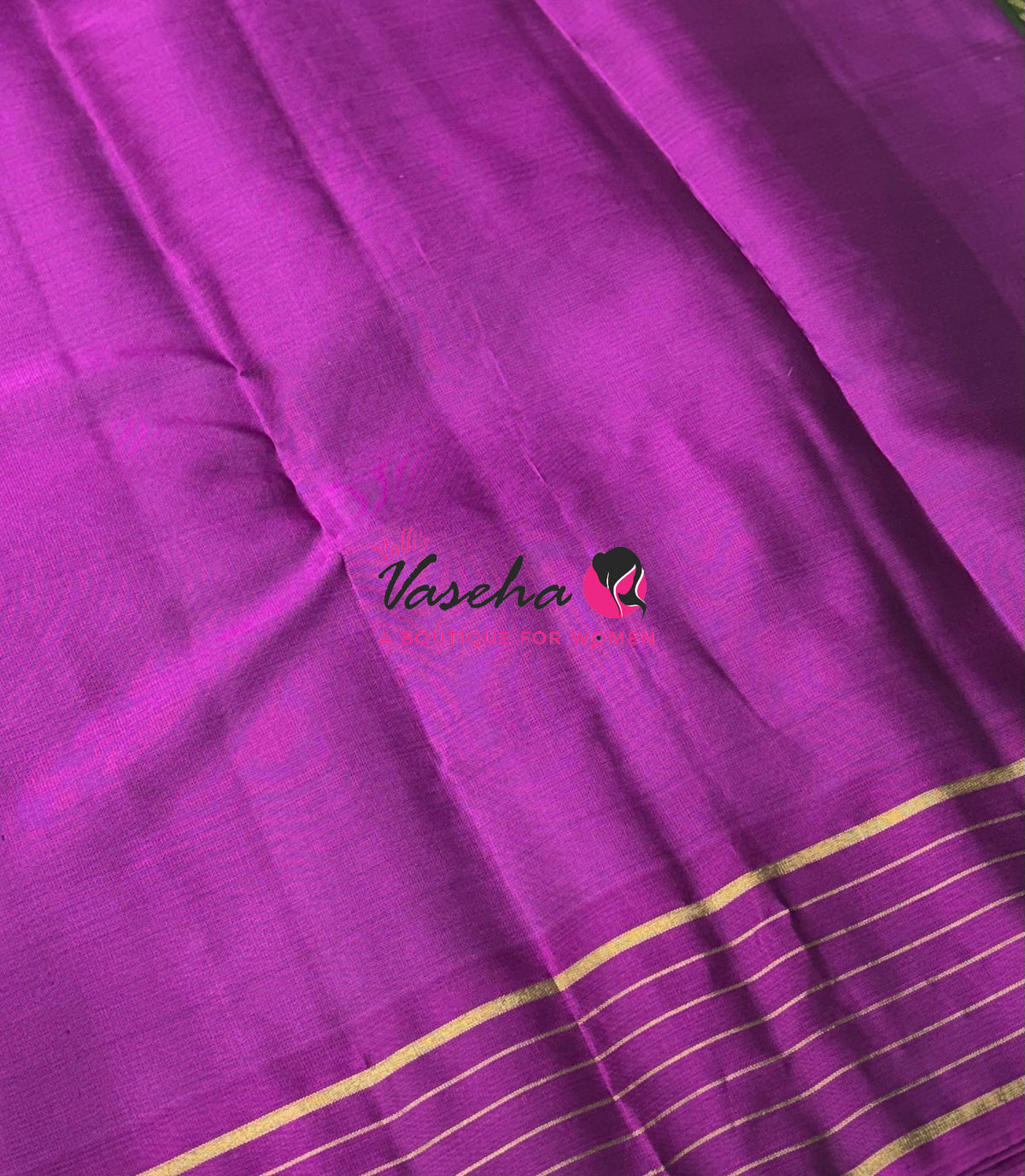 Half Mix - Pure Soft Silk Saree - VVPSS108
