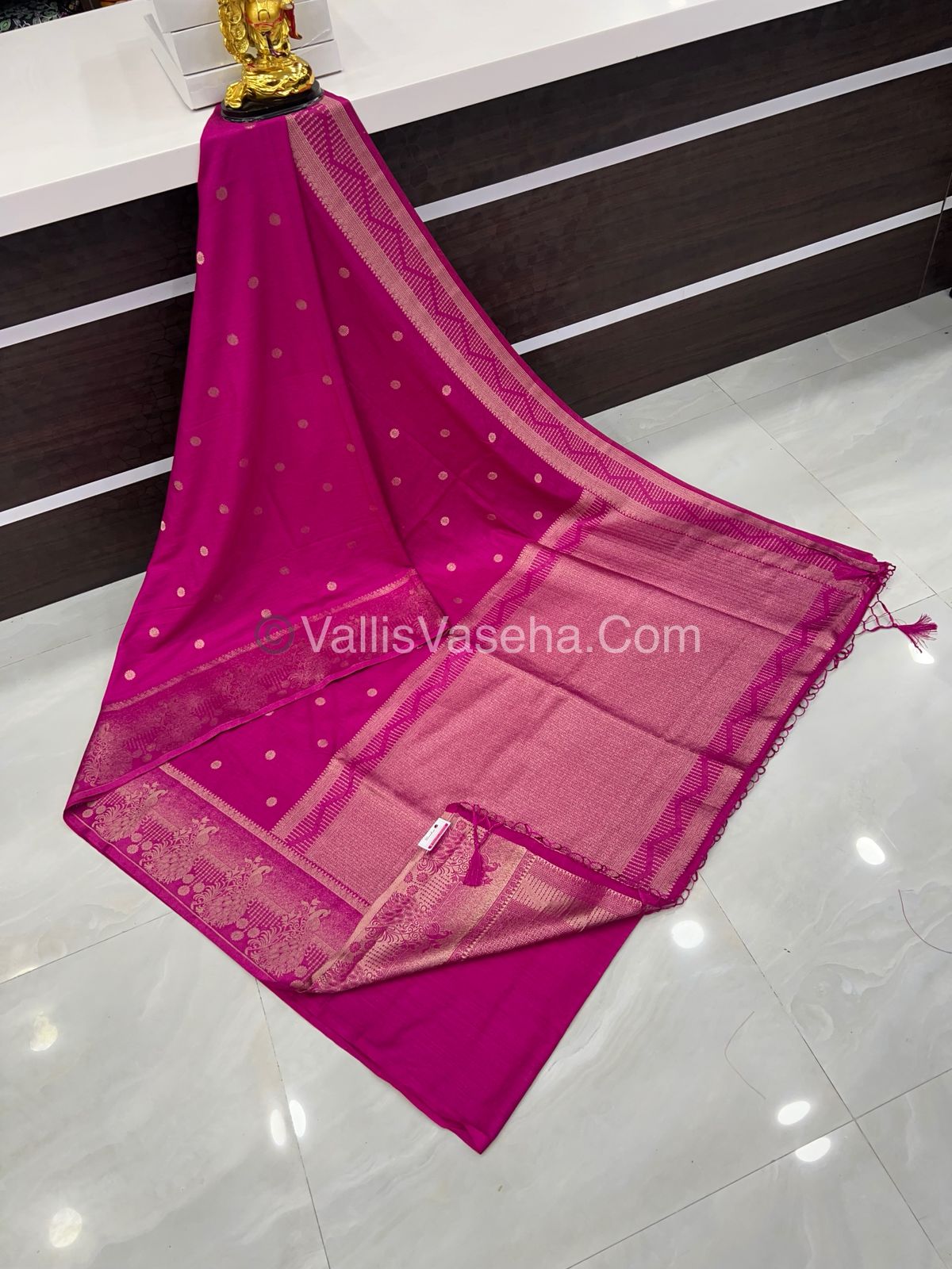 Banarasi - Heritage Silk - Semi Kathan Silk - Pink  Shade- VVBHS002