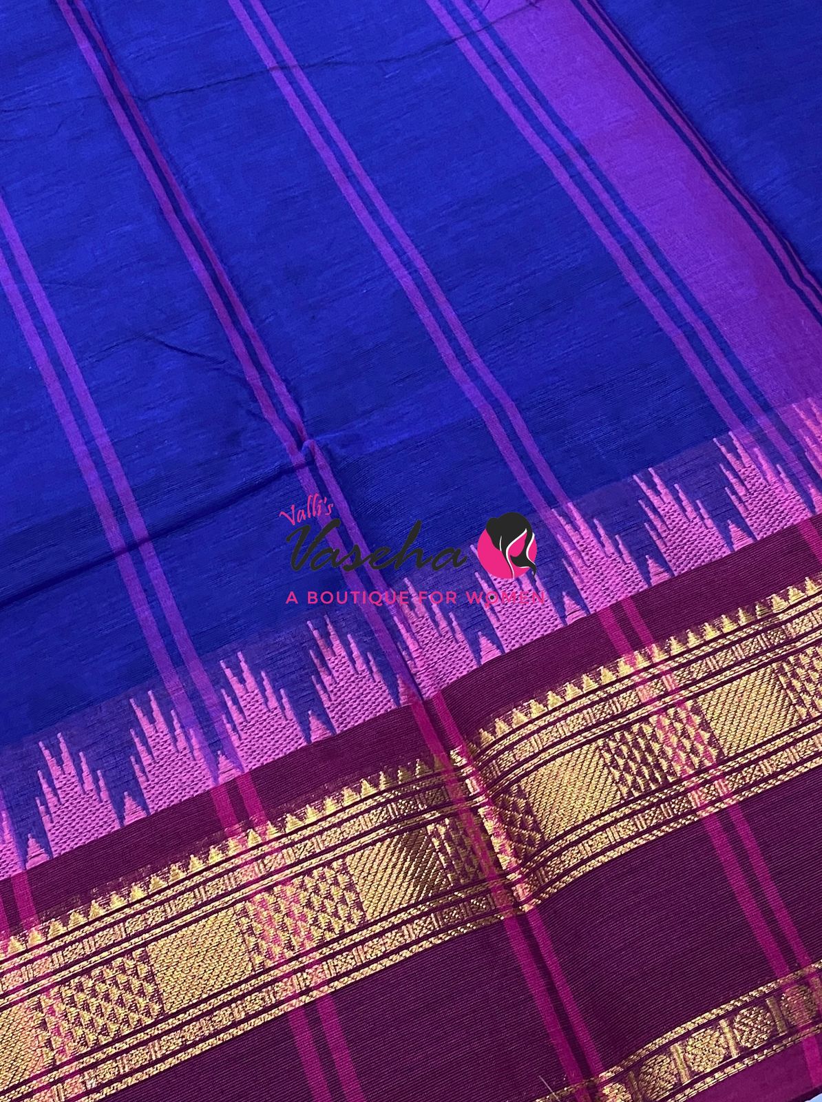 Kanchi Cotton Saree - VVKCS032