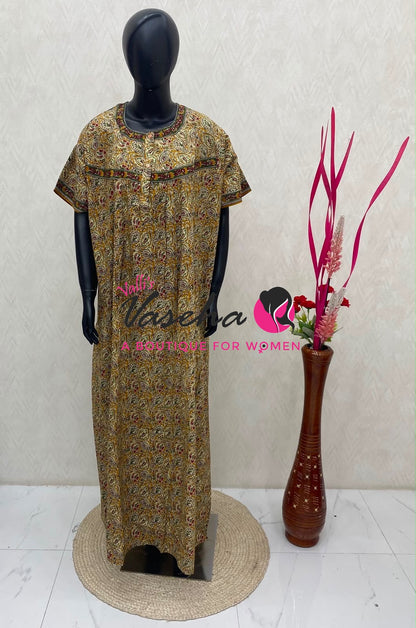 XXL Size - Nighties - Button Nighties - VVJN001