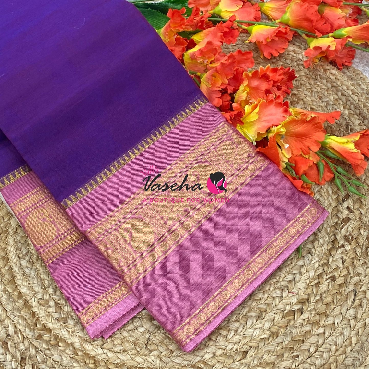 Kanchi Cotton Saree - VVKCS032