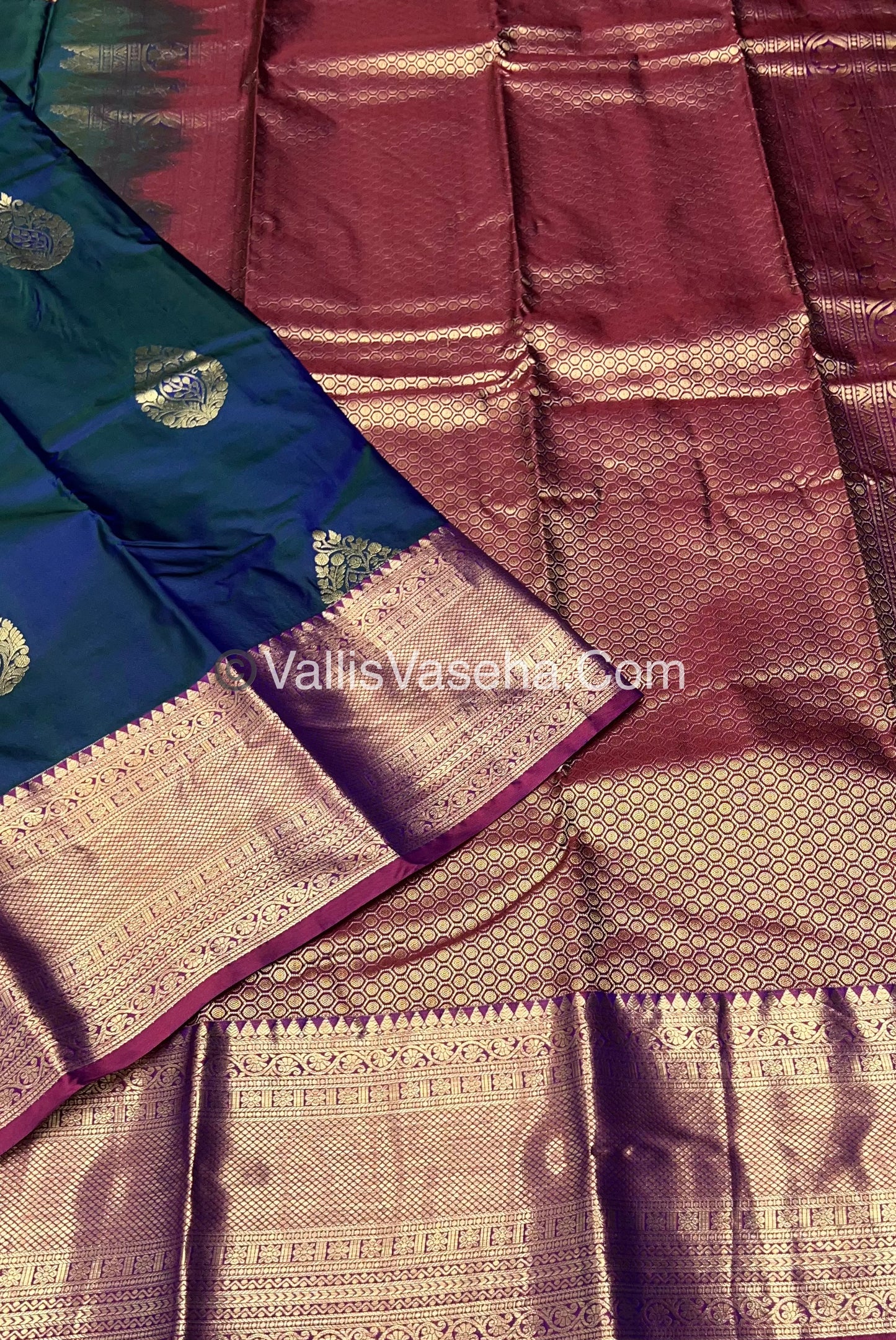Half Mix - Pure Soft Silk Saree - VVPSS031