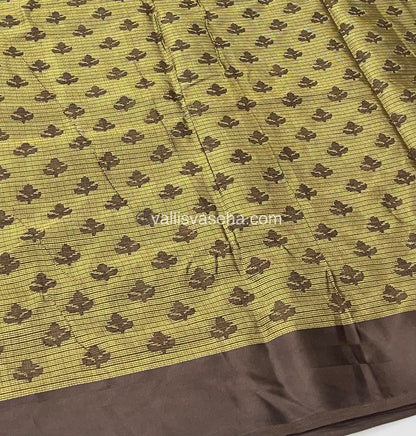 Mixed Cotton Brasso Saree - VVBS001