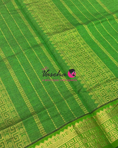 Semi Silk Cotton Saree | Vairavoosi  Design |VVSSC017
