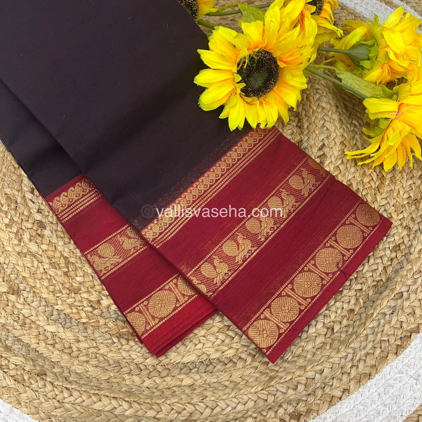 Kanchi Cotton Saree - VVKCS009