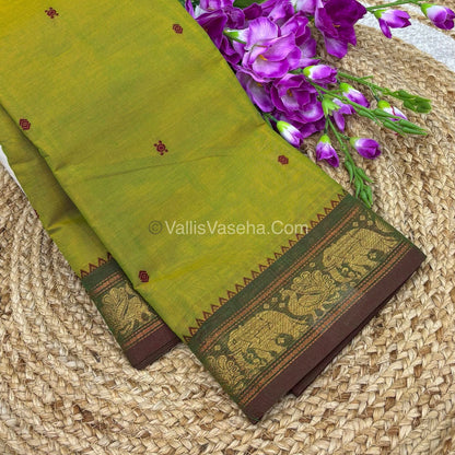 Kanchi Cotton Saree - VVKCS017