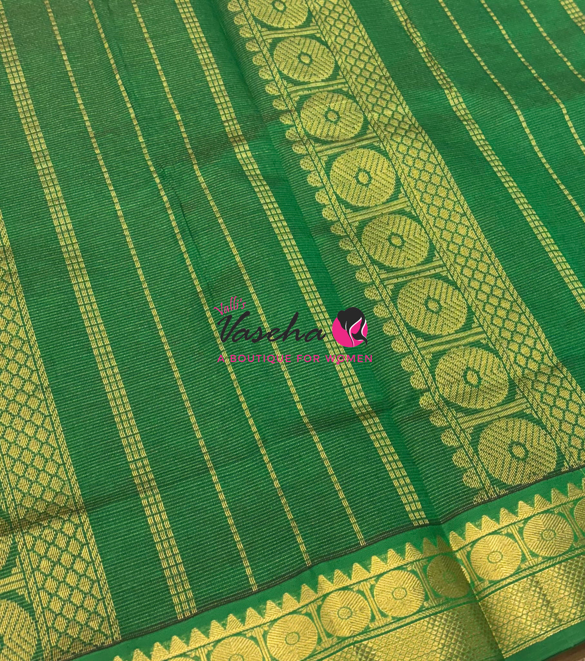 Semi Silk Cotton Saree | Vairavoosi  Design |VVSSC017