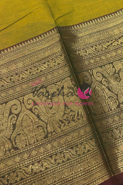 Kanchi Cotton Saree - VVKCS024