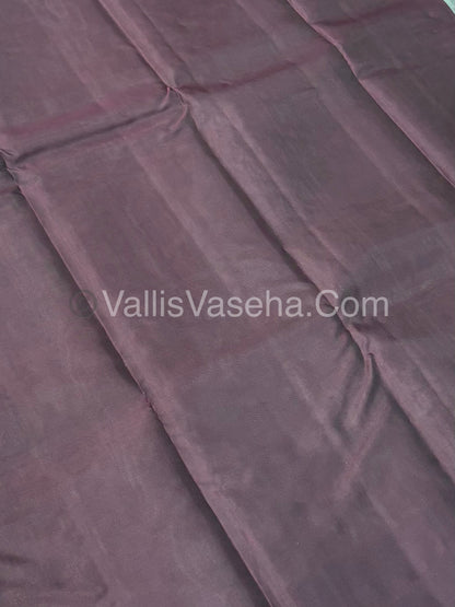 Half Mix - Pure Soft Silk Saree - VVPSS043