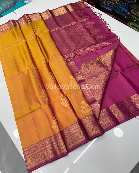 Pure Soft Silk Saree - Kanchi Border - VVPSS015