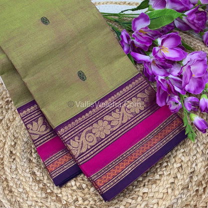 Kanchi Cotton Saree - VVKCS012