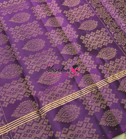 Half Mix - Pure Soft Silk Saree - VVPSS108