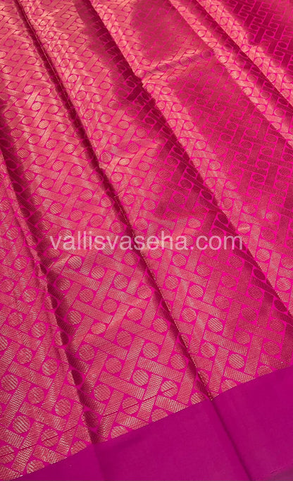 Banarasi - Copper Zari Saree - VVCZ001