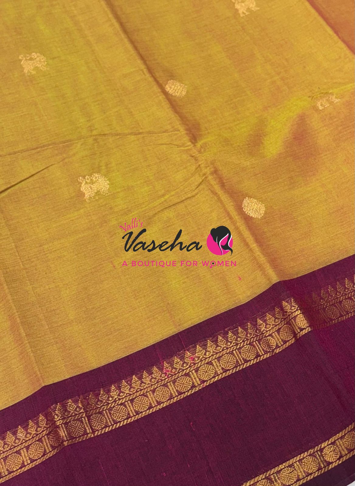 Kanchi Cotton Saree - VVKCS024