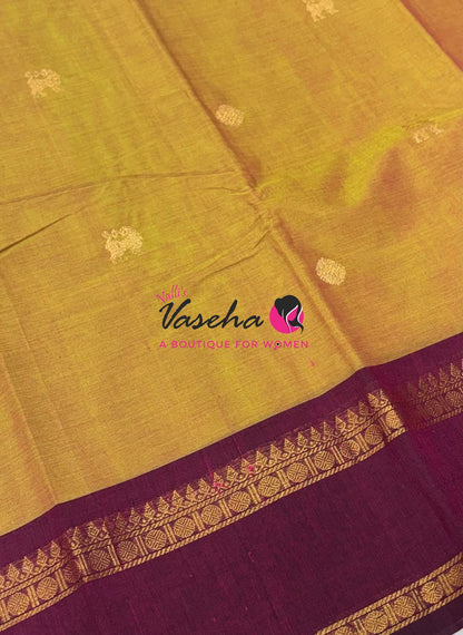Kanchi Cotton Saree - VVKCS024