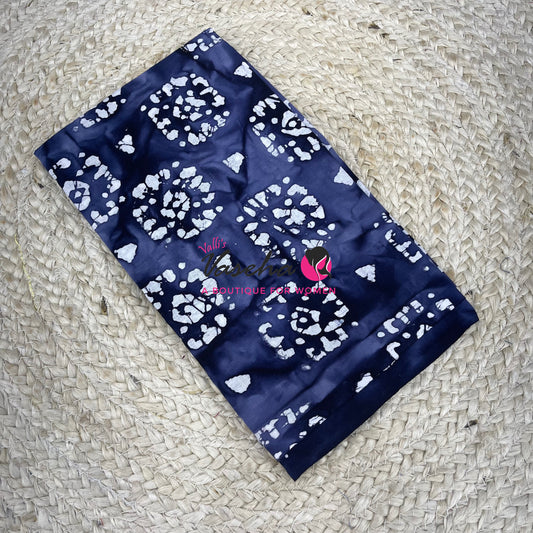 Blouse Bit - Pure Cotton - Batik Printed - 1 mtr - VVBB001