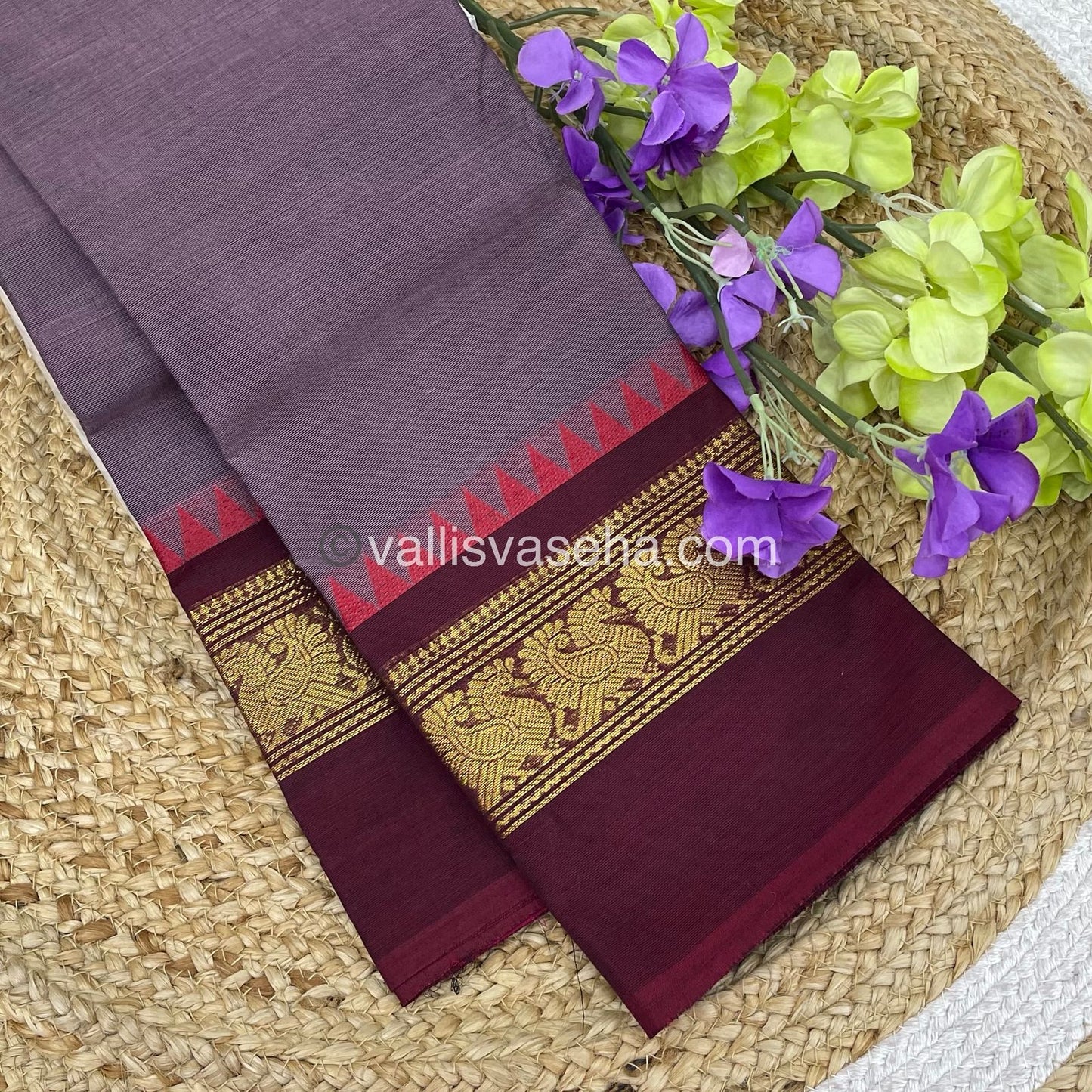 Kanchi Cotton Saree - VVKCS007