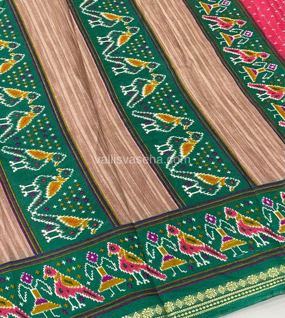 Budget Friendly Sarees - Casual Wear Sarees - Crackle Silk - VVCS001