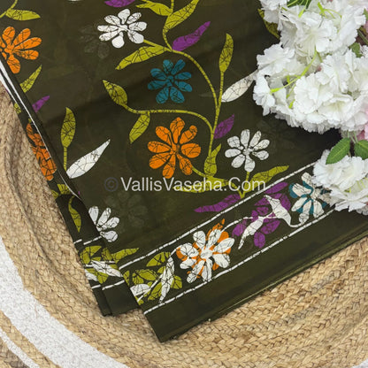 Pure Cotton Voile Saree | VVPVC002