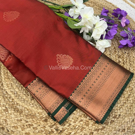 Semi Kanchipuram Soft Silk - VVSSS008