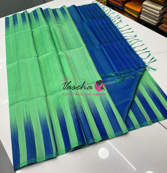 Pure Soft Silk Saree /Jute Duppion Silk - VVPJS001