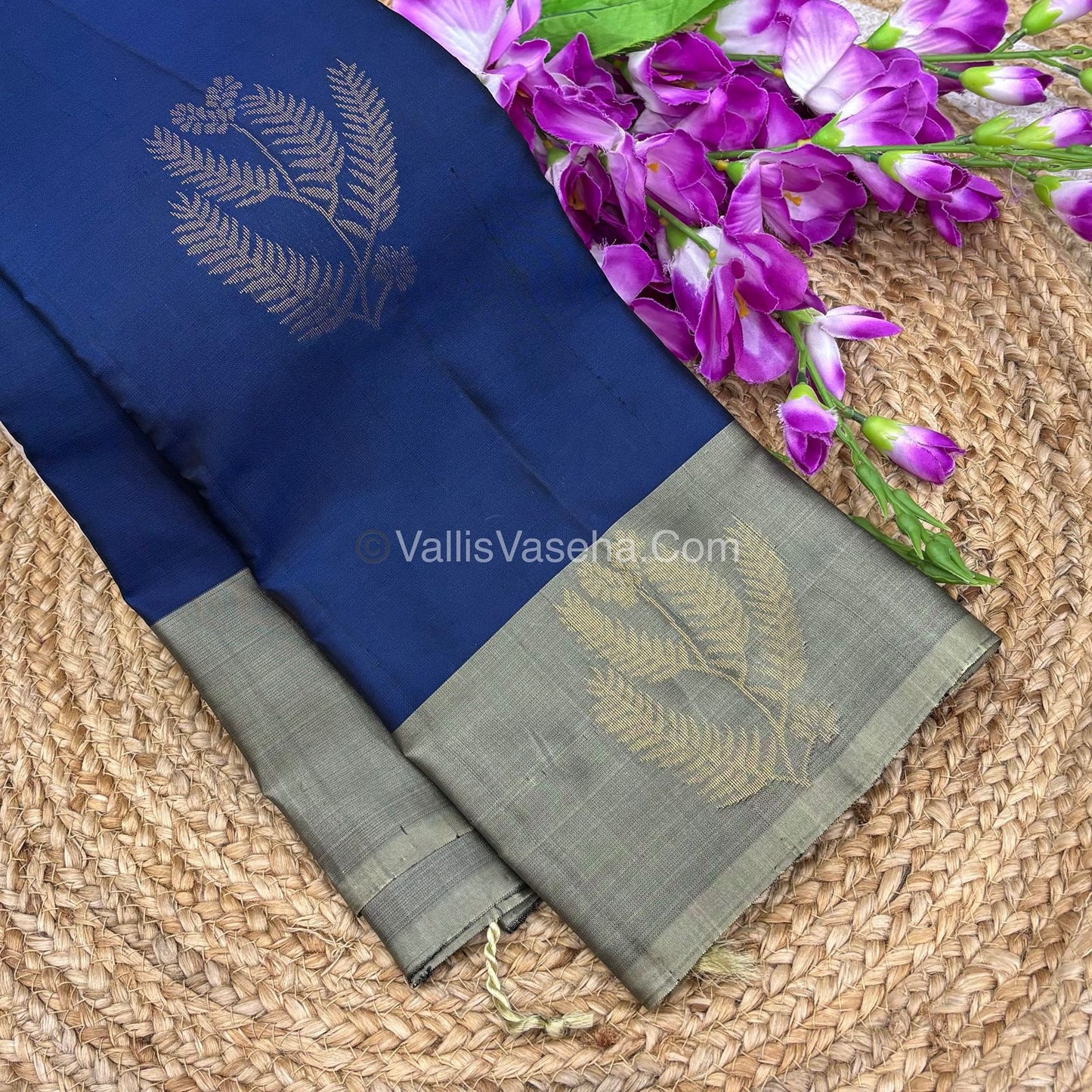 Half Mix - Pure Soft Silk Saree - VVPSS054