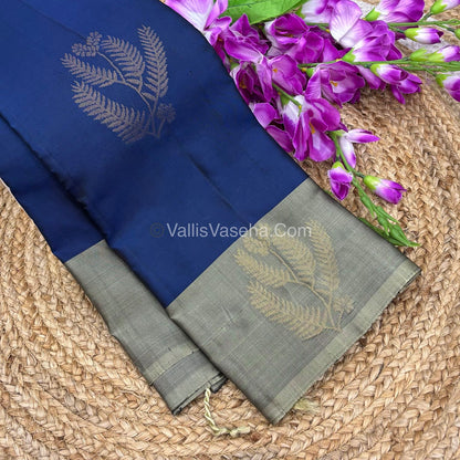 Half Mix - Pure Soft Silk Saree - VVPSS054