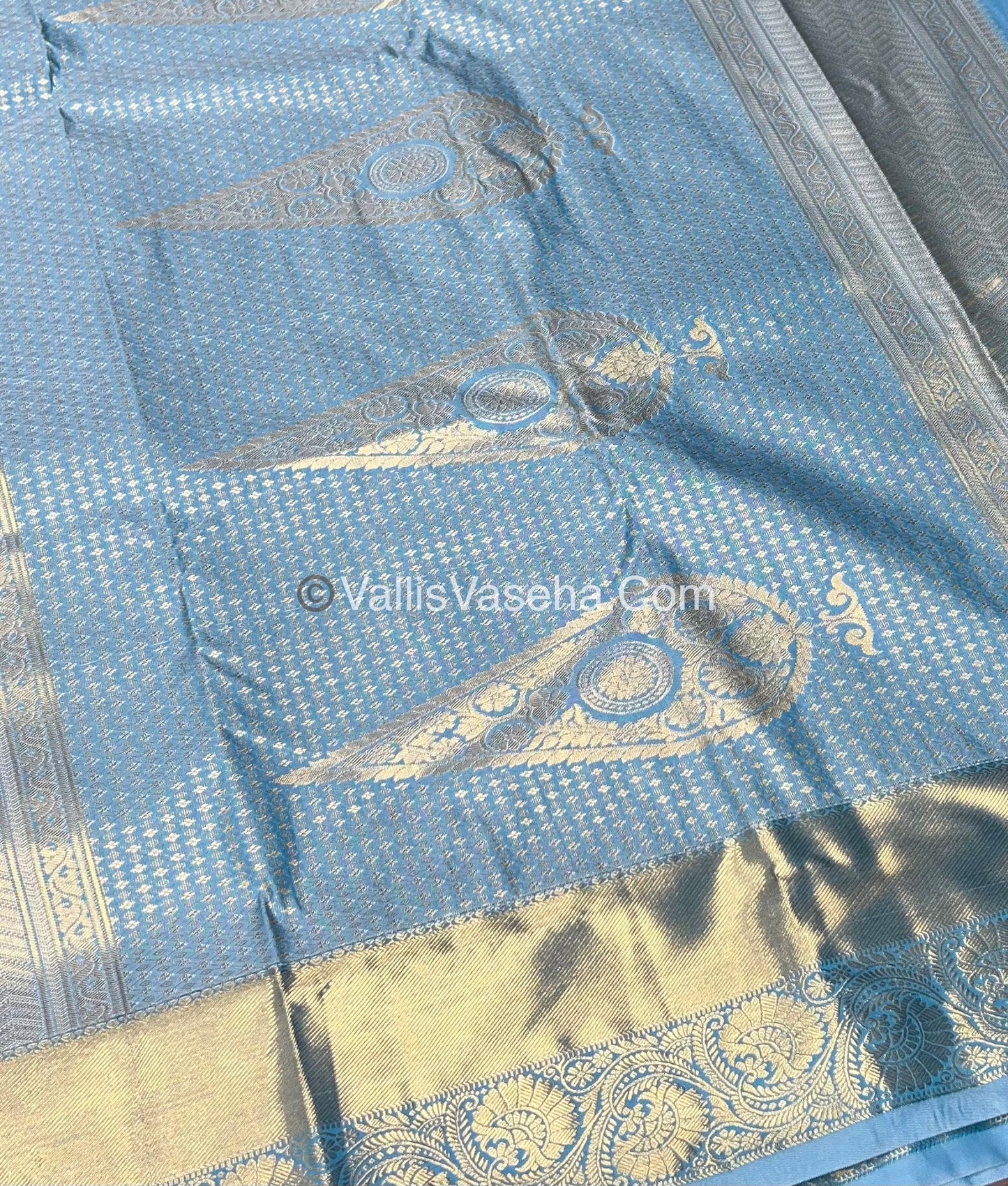 Semi Kanchipuram Soft Silk - VVSSS009