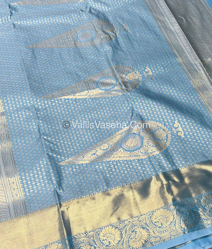 Semi Kanchipuram Soft Silk - VVSSS009