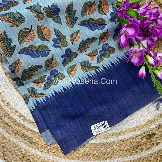 40% less - Offer Saree - Chanderi Mixed Saree - VVDS007