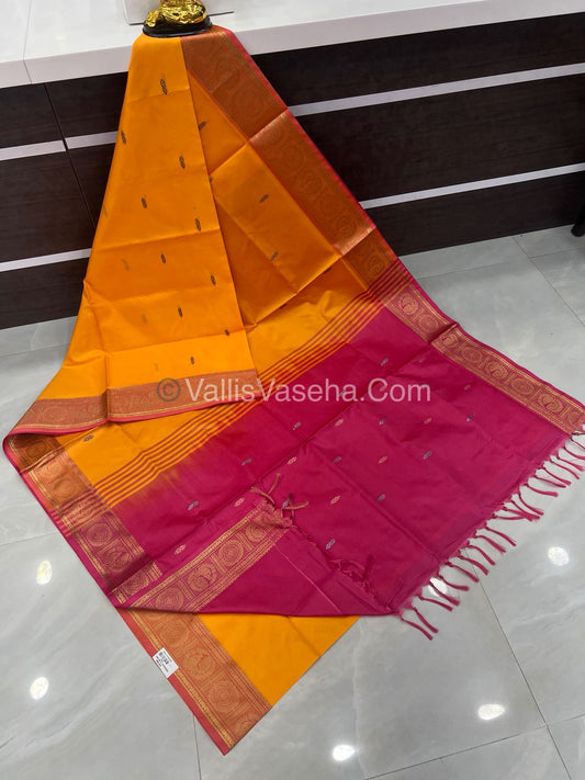 Vazhai Pattu Saree / Banana Pith - With Blouse - VVVPS001