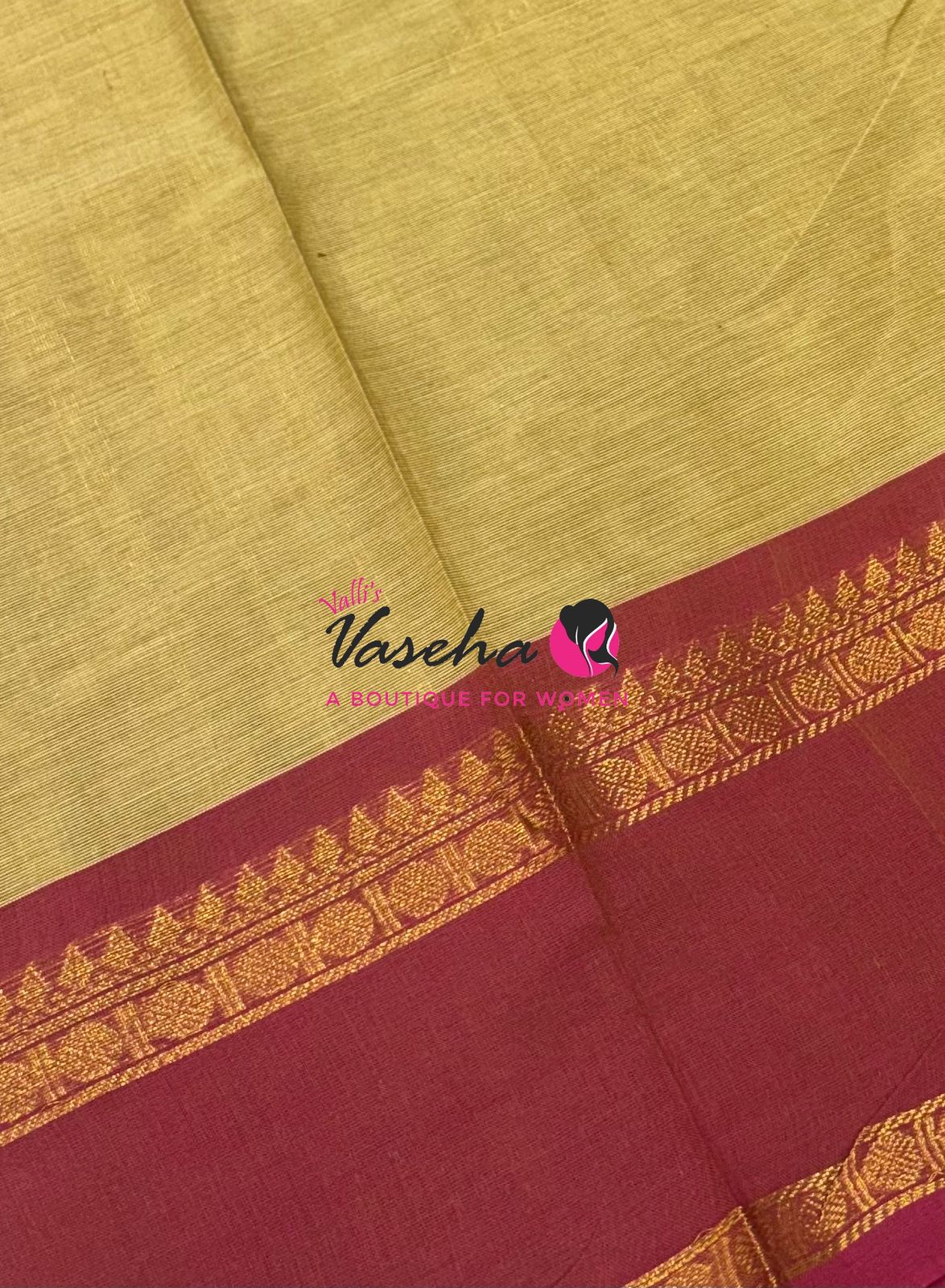 Kanchi Cotton Saree - VVKCS024