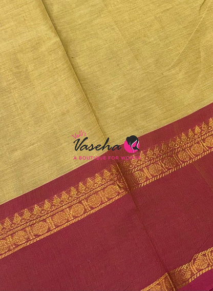 Kanchi Cotton Saree - VVKCS024