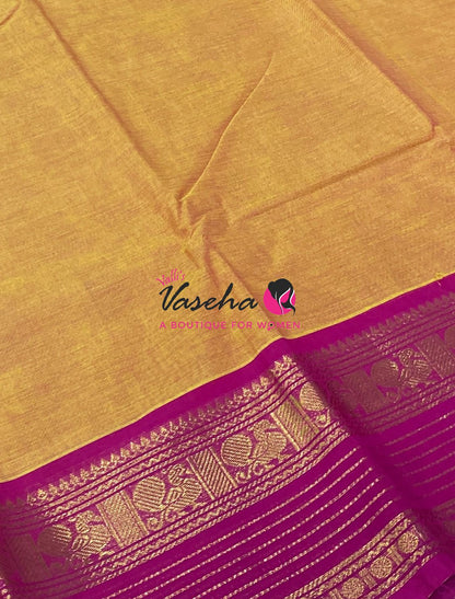 Kanchi Cotton Saree - VVKCS032