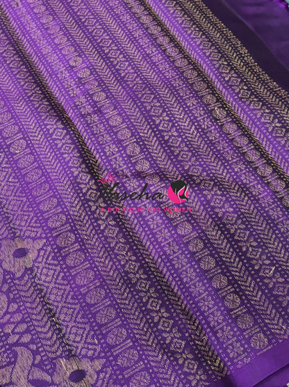 Half Mix - Pure Soft Silk Saree - VVPSS104