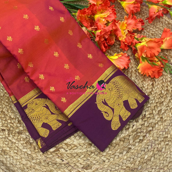 Semi Kanchi Silk - VVSKS013
