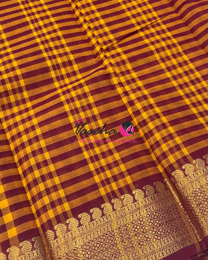 Chettinadu Cotton Saree - VVCCS004