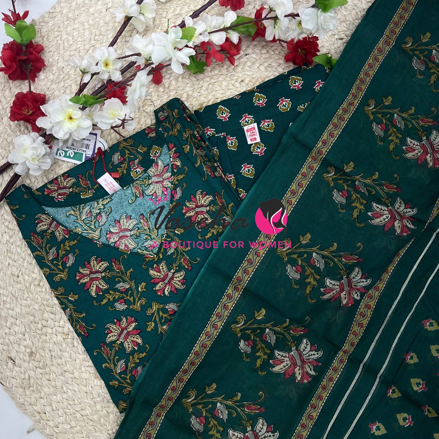 Ready Made - Salwar, Kameez & Duppatta(3pc) - Printed - VVRBS007