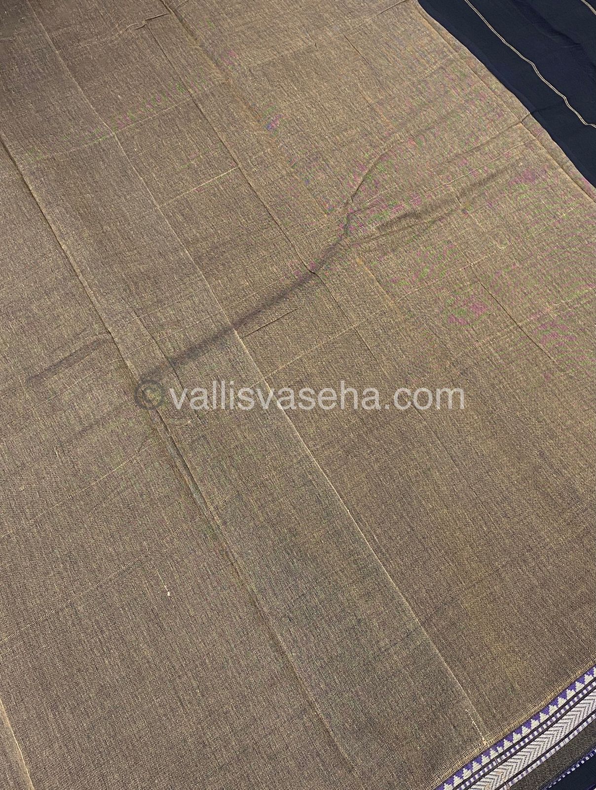 Narayanapet Mercerised Cotton Saree - VVNMC001