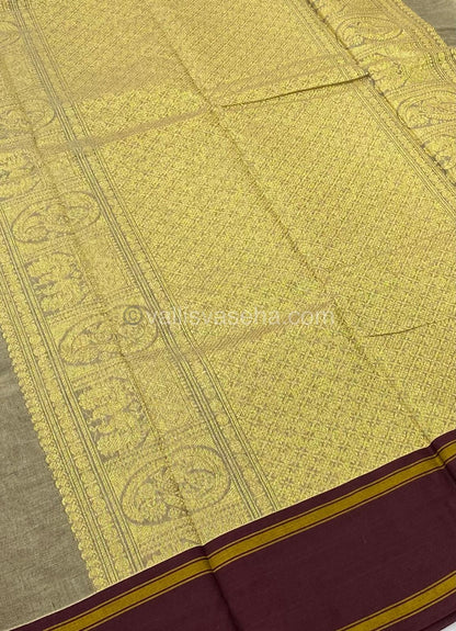 Premium Kanchi Cotton Saree - VVKCS004