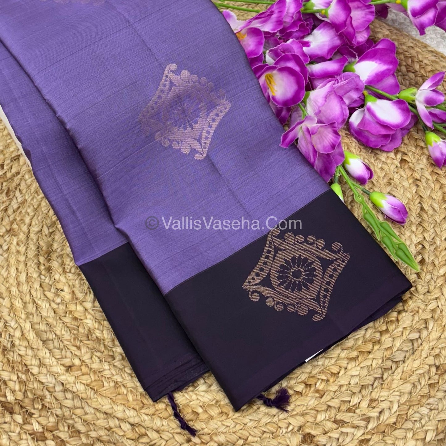 Half Mix - Pure Soft Silk Saree - VVPSS044