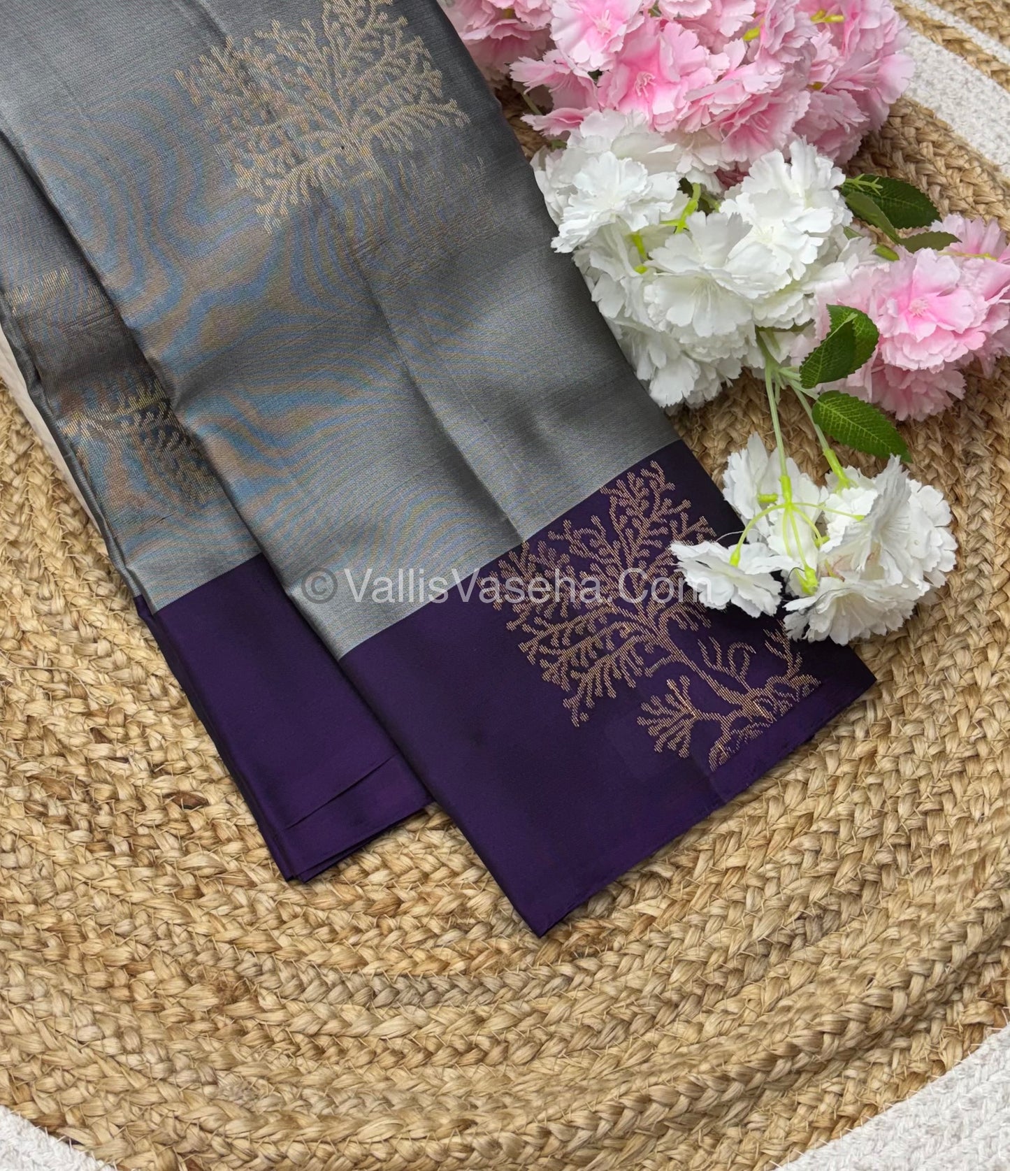 Half Mix - Pure Soft Silk Saree - VVPSS051