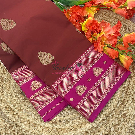 Semi Kanchi Silk - VVSKS015