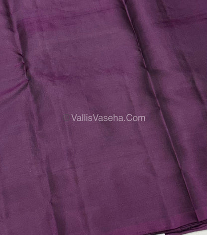 Half Mix - Pure Soft Silk Saree - VVPSS051