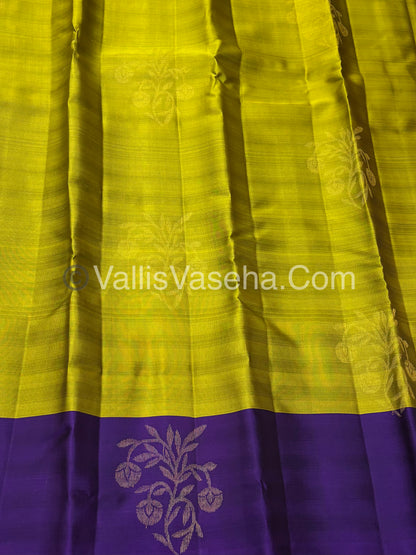 Half Mix - Pure Soft Silk Saree - VVPSS075