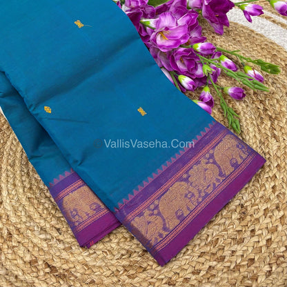Kanchi Cotton Saree - VVKCS017