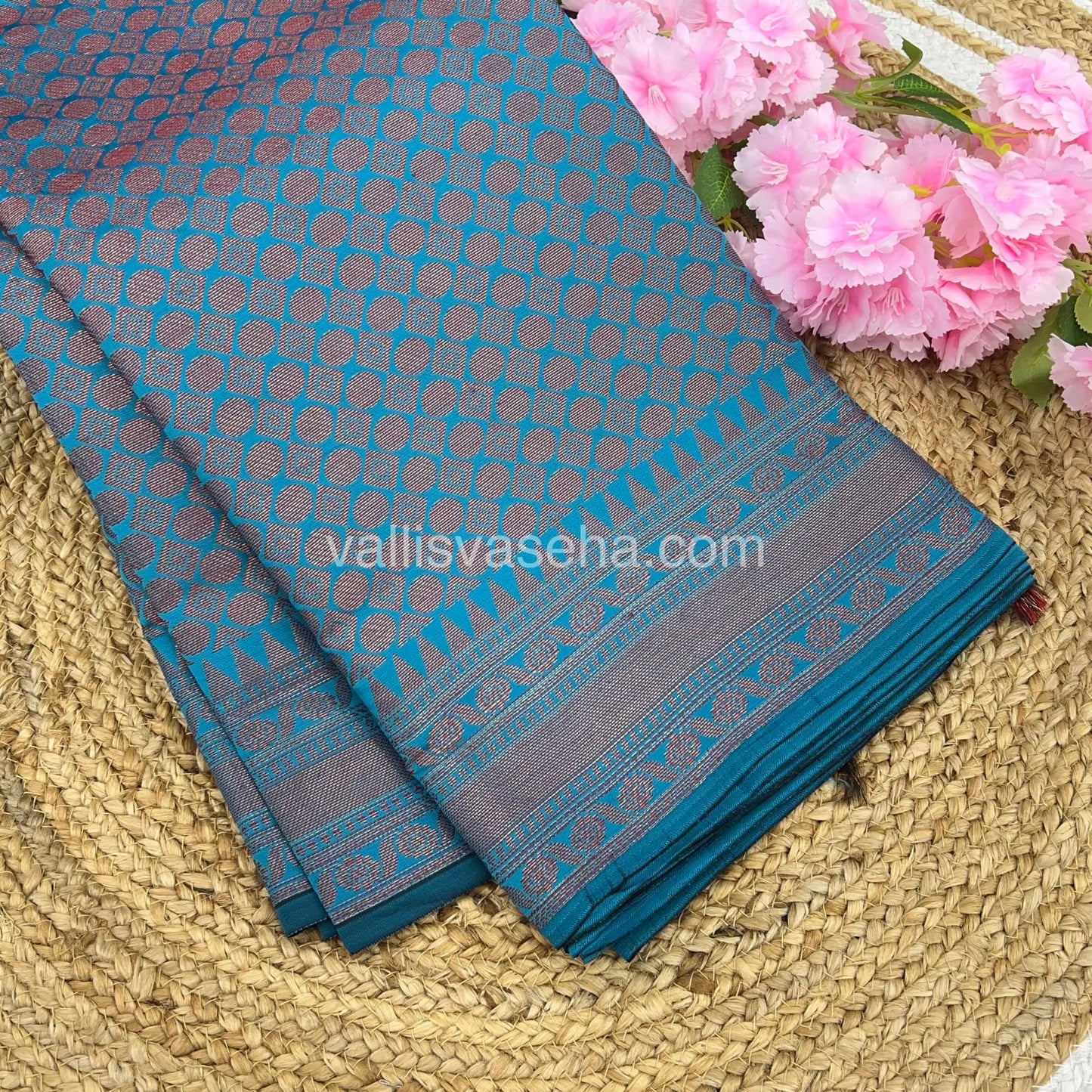 Banarasi - Copper Zari Saree - VVCZ001