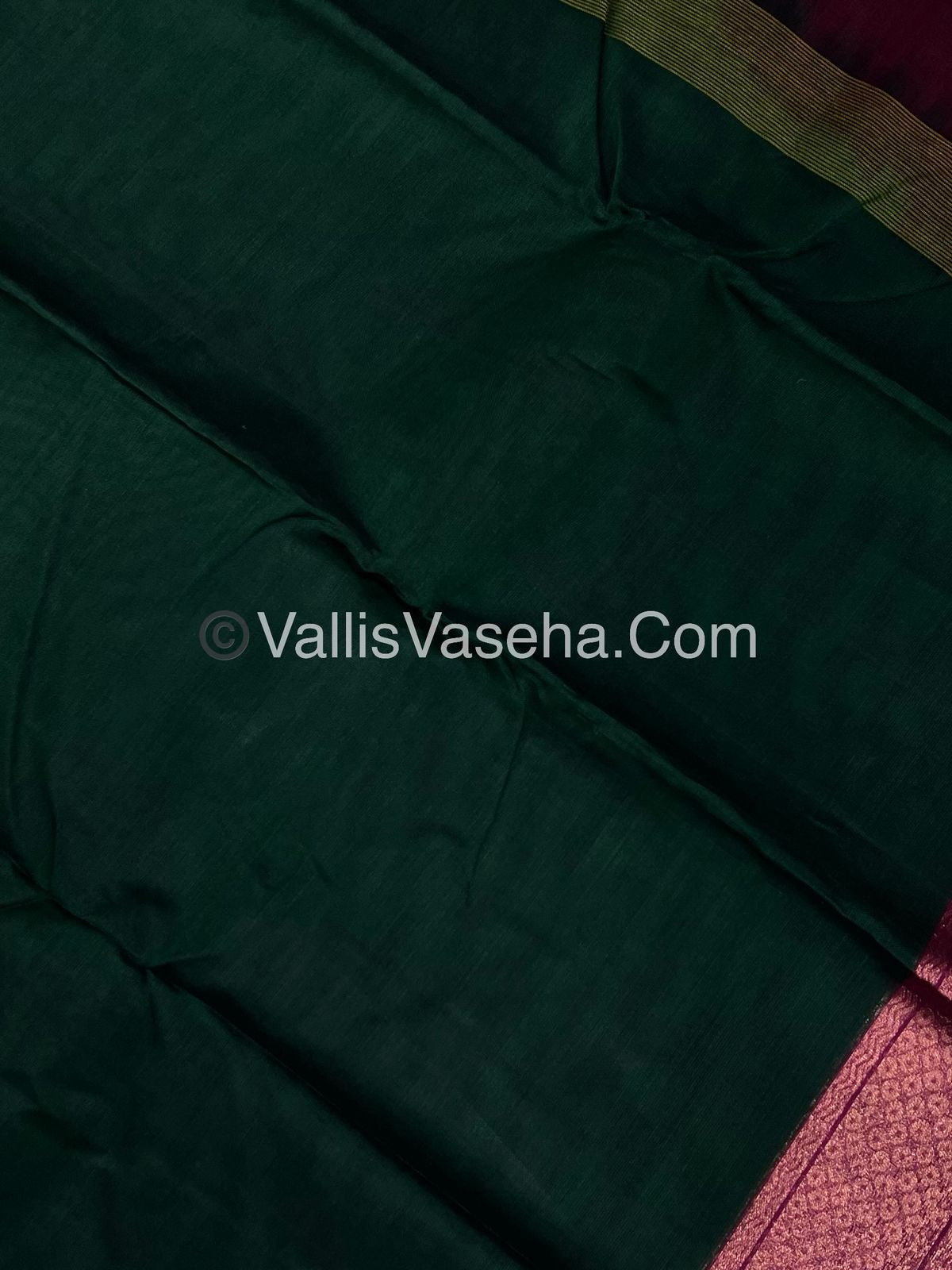 Dhaka Cotton Saree - VVDCS002