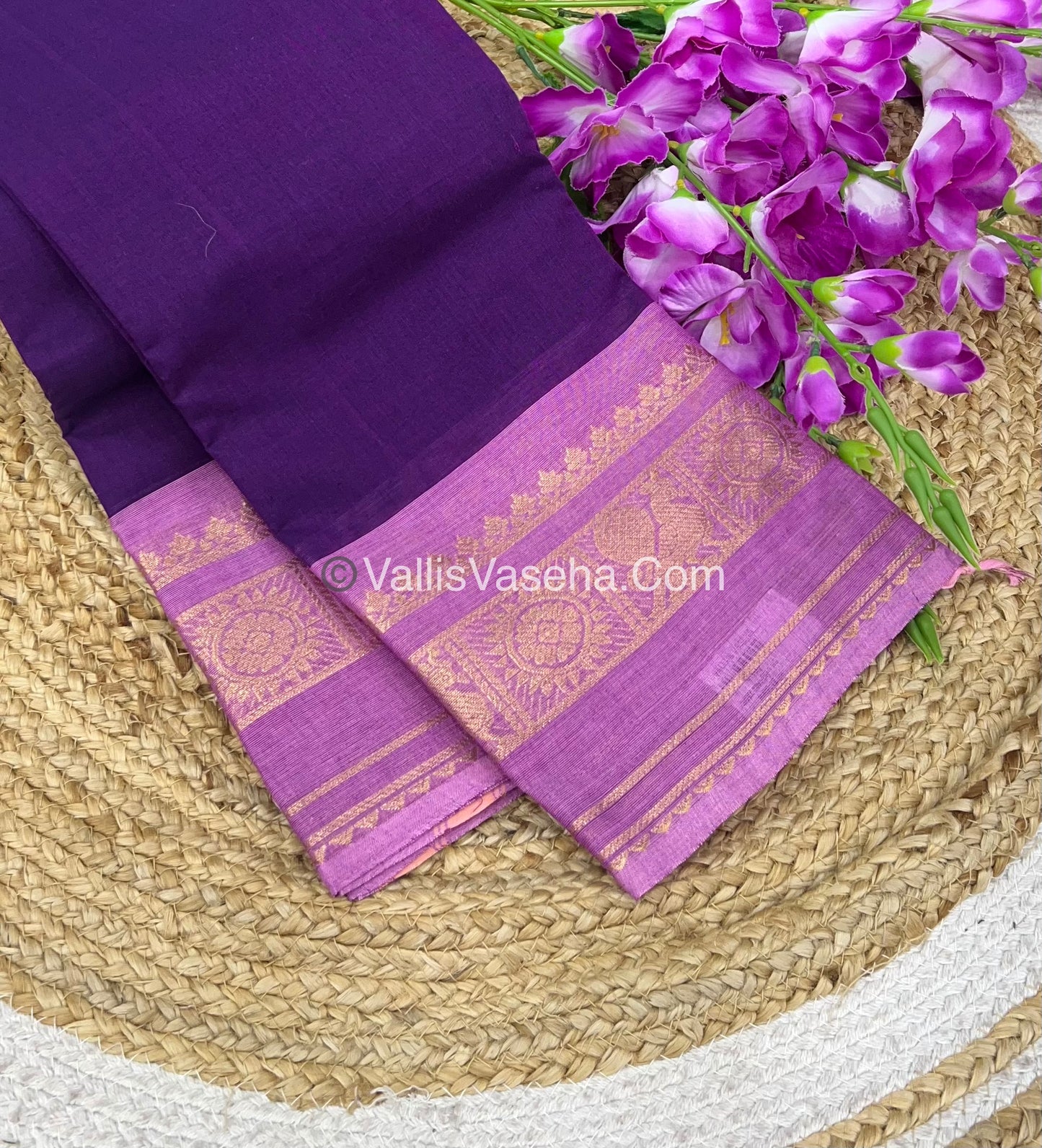 Kanchi Cotton Saree - VVKCS015
